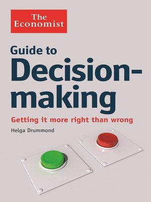 cover image of The Economist Guide to Decision-Making